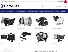Tablet Screenshot of fotoflits.com
